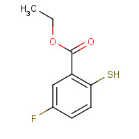 870703-85-8 ethyl 5-fluoro-2-sulfanylbenzoate chemical structure