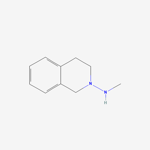 90872-67-6 N-methyl-3,4-dihydro-1H-isoquinolin-2-amine chemical structure
