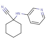 1240874-73-0 1-(pyridin-3-ylamino)cyclohexane-1-carbonitrile chemical structure