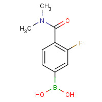 874289-13-1 [4-(dimethylcarbamoyl)-3-fluorophenyl]boronic acid chemical structure