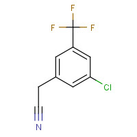 886496-95-3 2-[3-chloro-5-(trifluoromethyl)phenyl]acetonitrile chemical structure