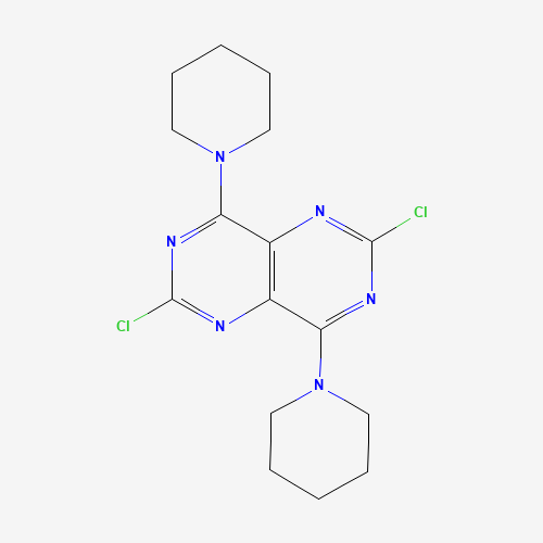 713-92-8 2,6-dichloro-4,8-di(piperidin-1-yl)pyrimido[5,4-d]pyrimidine chemical structure