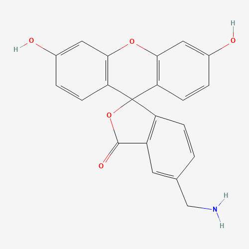 138588-53-1 6-(aminomethyl)-3',6'-dihydroxyspiro[2-benzofuran-3,9'-xanthene]-1-one chemical structure