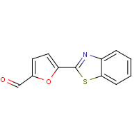 34653-56-0 5-(1,3-benzothiazol-2-yl)furan-2-carbaldehyde chemical structure