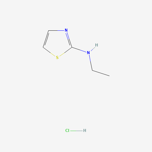 90586-84-8 N-ethyl-1,3-thiazol-2-amine;hydrochloride chemical structure