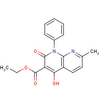 1253791-02-4 ethyl 4-hydroxy-7-methyl-2-oxo-1-phenyl-1,8-naphthyridine-3-carboxylate chemical structure