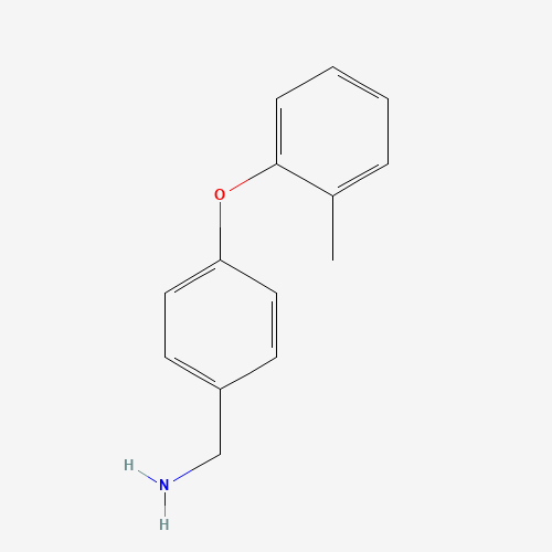856437-71-3 [4-(2-methylphenoxy)phenyl]methanamine chemical structure
