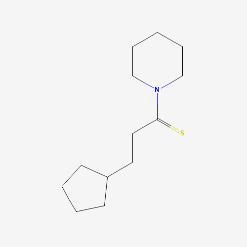 289677-08-3 3-cyclopentyl-1-piperidin-1-ylpropane-1-thione chemical structure
