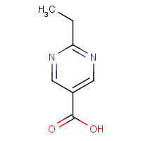 72790-16-0 2-ethylpyrimidine-5-carboxylic acid chemical structure