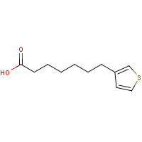 26420-23-5 7-thiophen-3-ylheptanoic acid chemical structure