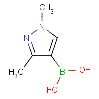 1146616-03-6 (1,3-dimethylpyrazol-4-yl)boronic acid chemical structure