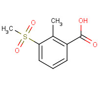 1186663-49-9 2-methyl-3-methylsulfonylbenzoic acid chemical structure