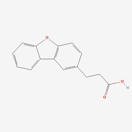313468-21-2 3-dibenzofuran-2-ylpropanoic acid chemical structure