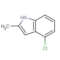 6127-16-8 4-chloro-2-methyl-1H-indole chemical structure