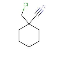 112905-95-0 1-(chloromethyl)cyclohexane-1-carbonitrile chemical structure