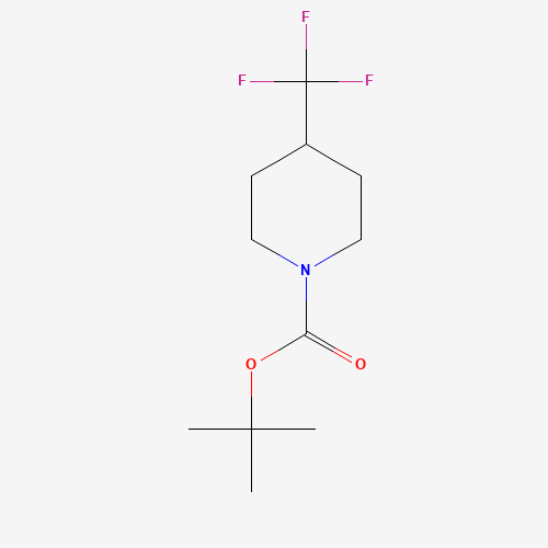 623165-99-1 tert-butyl 4-(trifluoromethyl)piperidine-1-carboxylate chemical structure
