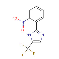 1022963-60-5 2-(2-nitrophenyl)-5-(trifluoromethyl)-1H-imidazole chemical structure