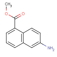 91569-20-9 methyl 6-aminonaphthalene-1-carboxylate chemical structure