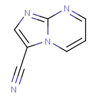 1232432-42-6 imidazo[1,2-a]pyrimidine-3-carbonitrile chemical structure