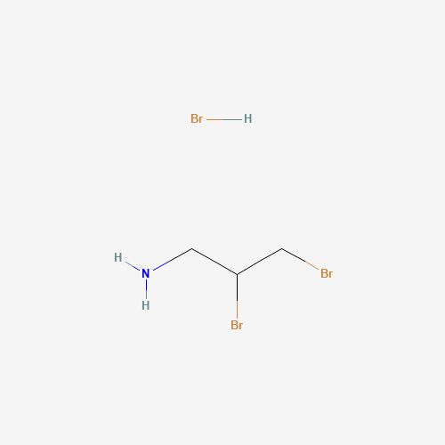 6963-32-2 2,3-dibromopropan-1-amine;hydrobromide chemical structure