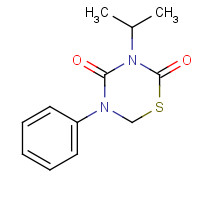 107484-84-4 5-phenyl-3-propan-2-yl-1,3,5-thiadiazinane-2,4-dione chemical structure