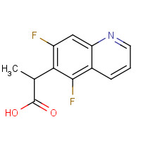 1226776-94-8 2-(5,7-difluoroquinolin-6-yl)propanoic acid chemical structure