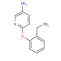 1082169-91-2 6-(2-ethylphenoxy)pyridin-3-amine chemical structure