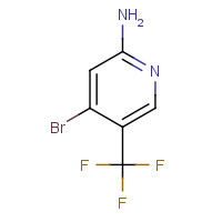 1227599-92-9 4-bromo-5-(trifluoromethyl)pyridin-2-amine chemical structure