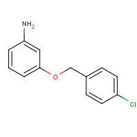 455280-08-7 3-[(4-chlorophenyl)methoxy]aniline chemical structure