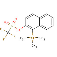 252054-88-9 (1-trimethylsilylnaphthalen-2-yl) trifluoromethanesulfonate chemical structure
