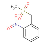 25195-60-2 1-(methylsulfonylmethyl)-2-nitrobenzene chemical structure