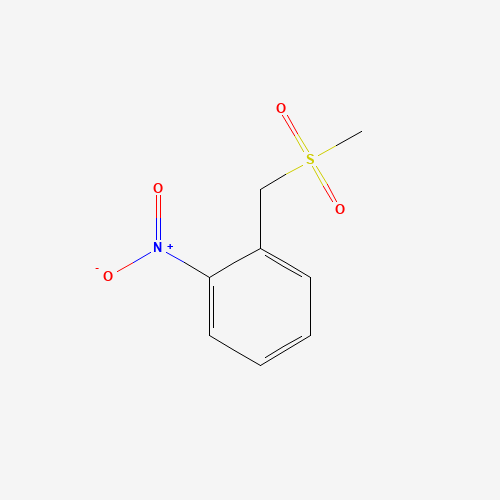25195-60-2 1-(methylsulfonylmethyl)-2-nitrobenzene chemical structure