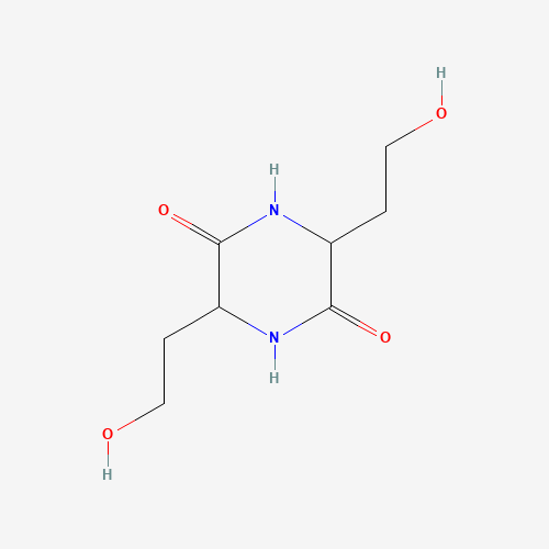 50975-79-6 3,6-bis(2-hydroxyethyl)piperazine-2,5-dione chemical structure