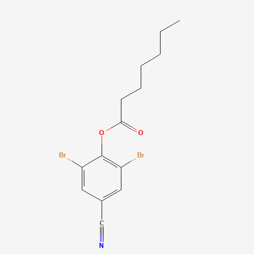 56634-95-8 (2,6-dibromo-4-cyanophenyl) heptanoate chemical structure