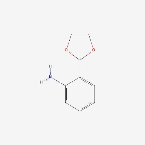 26908-34-9 2-(1,3-dioxolan-2-yl)aniline chemical structure