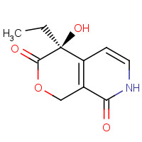 146683-25-2 (4S)-4-ethyl-4-hydroxy-1,7-dihydropyrano[3,4-c]pyridine-3,8-dione chemical structure