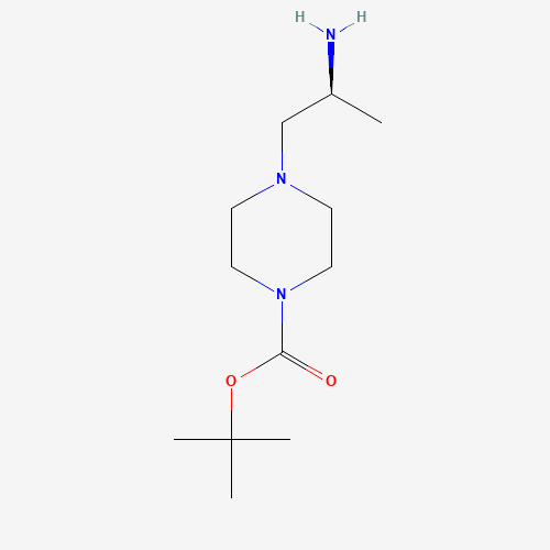 1017606-58-4 tert-butyl 4-[(2S)-2-aminopropyl]piperazine-1-carboxylate chemical structure