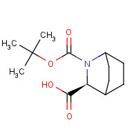 109523-16-2 (2S)-3-[(2-methylpropan-2-yl)oxycarbonyl]-3-azabicyclo[2.2.2]octane-2-carboxylic acid chemical structure