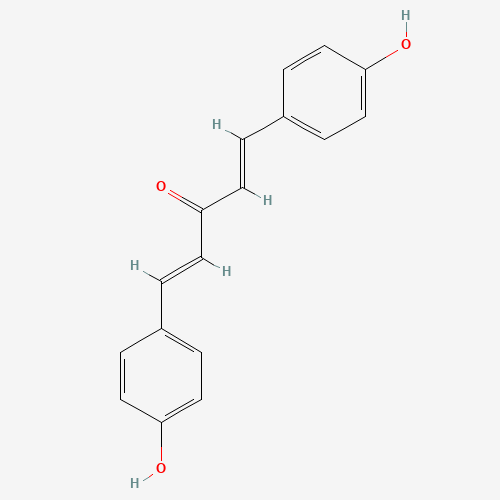 3654-49-7 (1E,4E)-1,5-bis(4-hydroxyphenyl)penta-1,4-dien-3-one chemical structure