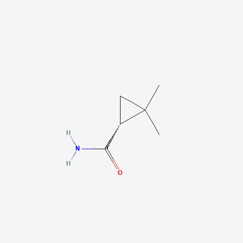 106462-18-4 (1R)-2,2-dimethylcyclopropane-1-carboxamide chemical structure