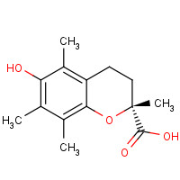 53101-49-8 (2R)-6-hydroxy-2,5,7,8-tetramethyl-3,4-dihydrochromene-2-carboxylic acid chemical structure