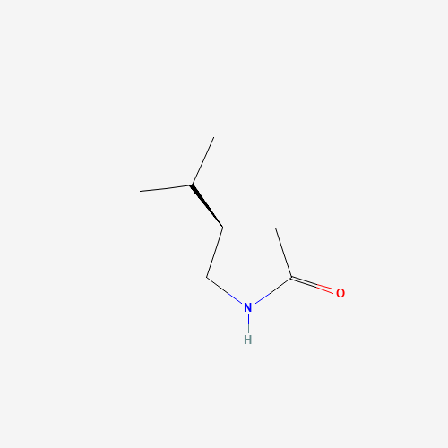 881315-76-0 (4R)-4-propan-2-ylpyrrolidin-2-one chemical structure