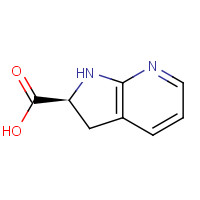 849050-02-8 (2S)-2,3-dihydro-1H-pyrrolo[2,3-b]pyridine-2-carboxylic acid chemical structure