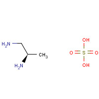 144118-44-5 (2R)-propane-1,2-diamine;sulfuric acid chemical structure