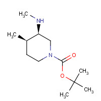 344419-25-6 tert-butyl (3R,4R)-4-methyl-3-(methylamino)piperidine-1-carboxylate chemical structure