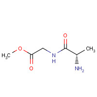 438002-26-7 methyl 2-[[(2S)-2-aminopropanoyl]amino]acetate chemical structure