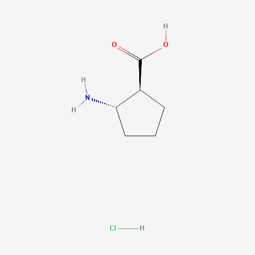 359849-58-4 (1S,2S)-2-aminocyclopentane-1-carboxylic acid;hydrochloride chemical structure