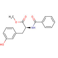 167764-03-6 methyl (2S)-2-benzamido-3-(3-hydroxyphenyl)propanoate chemical structure
