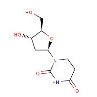 5626-99-3 1-[(2R,4S,5R)-4-hydroxy-5-(hydroxymethyl)oxolan-2-yl]-1,3-diazinane-2,4-dione chemical structure