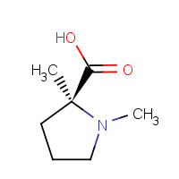 1268519-85-2 (2S)-1,2-dimethylpyrrolidine-2-carboxylic acid chemical structure
